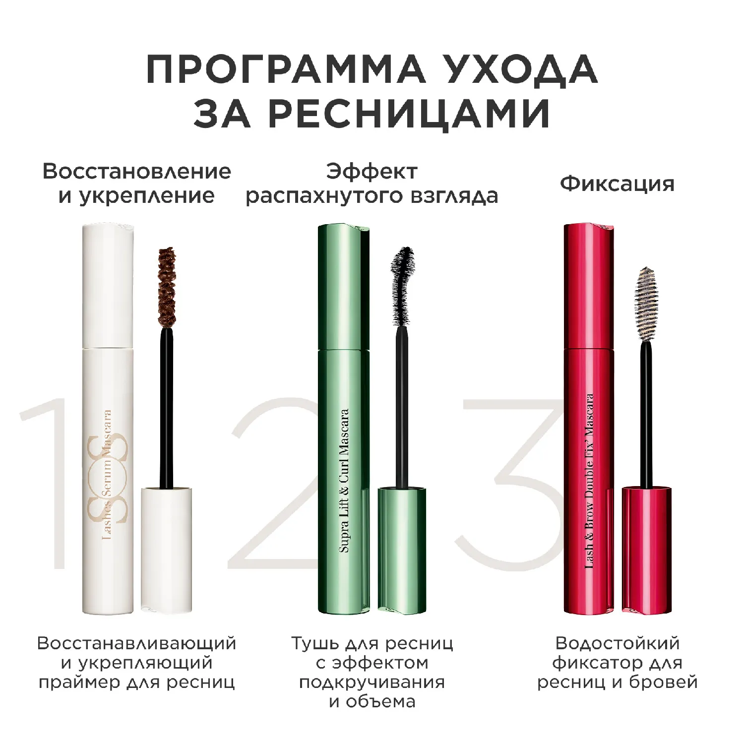 Supra Lift & Curl Mascara Тушь для ресниц с эффектом подкручивания и объема