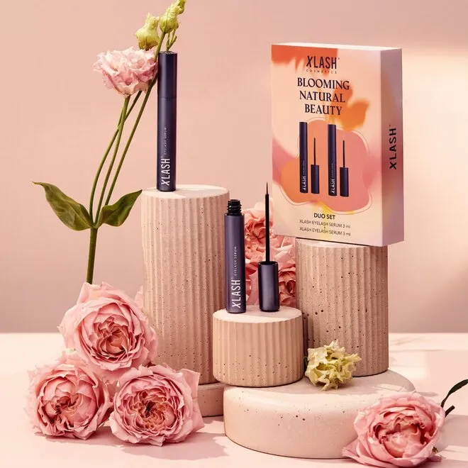 BLOOMING Набор-дуэт сывороток для роста ресниц