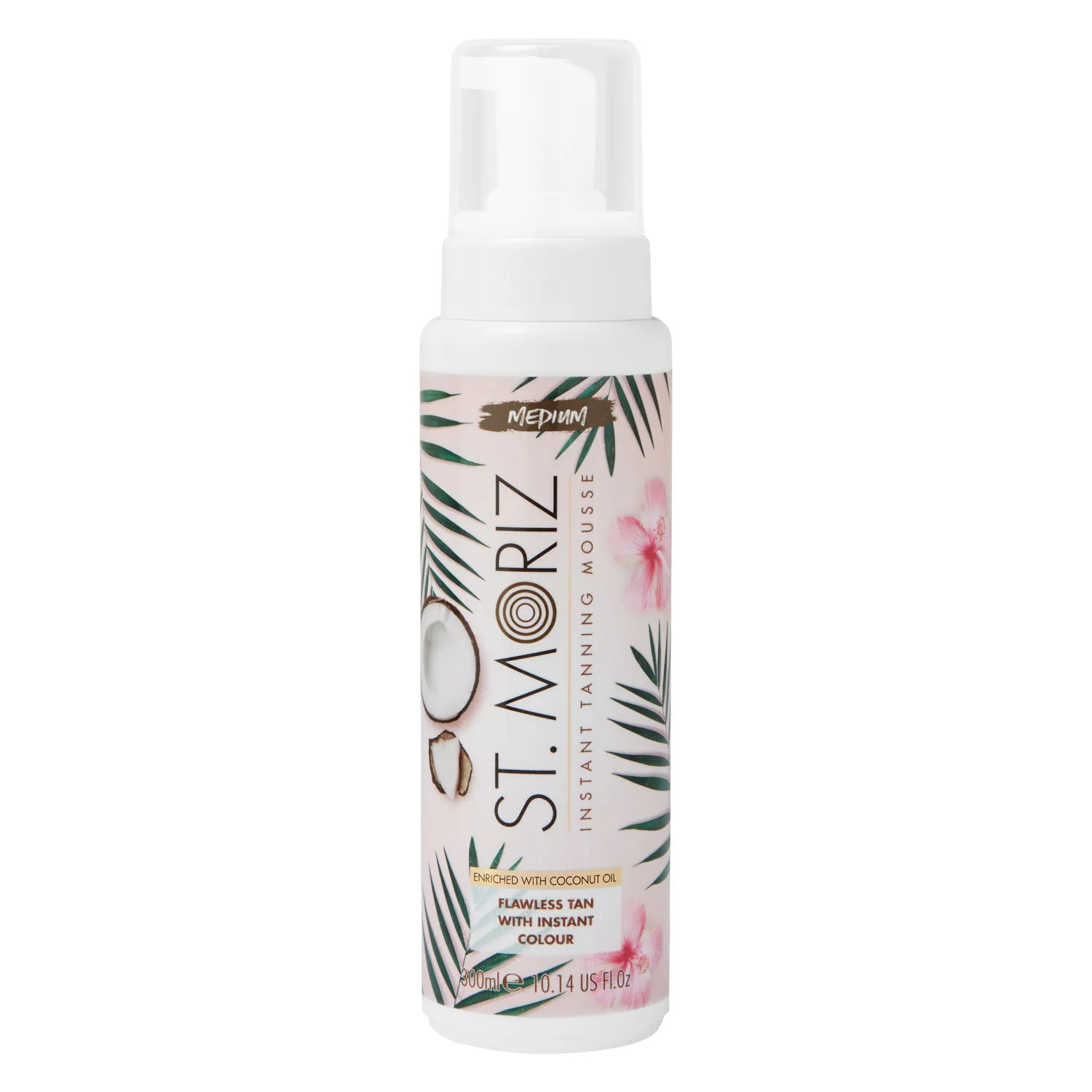 Автобронзант-мусс тонирующий с маслом кокоса (светлый оттенок)