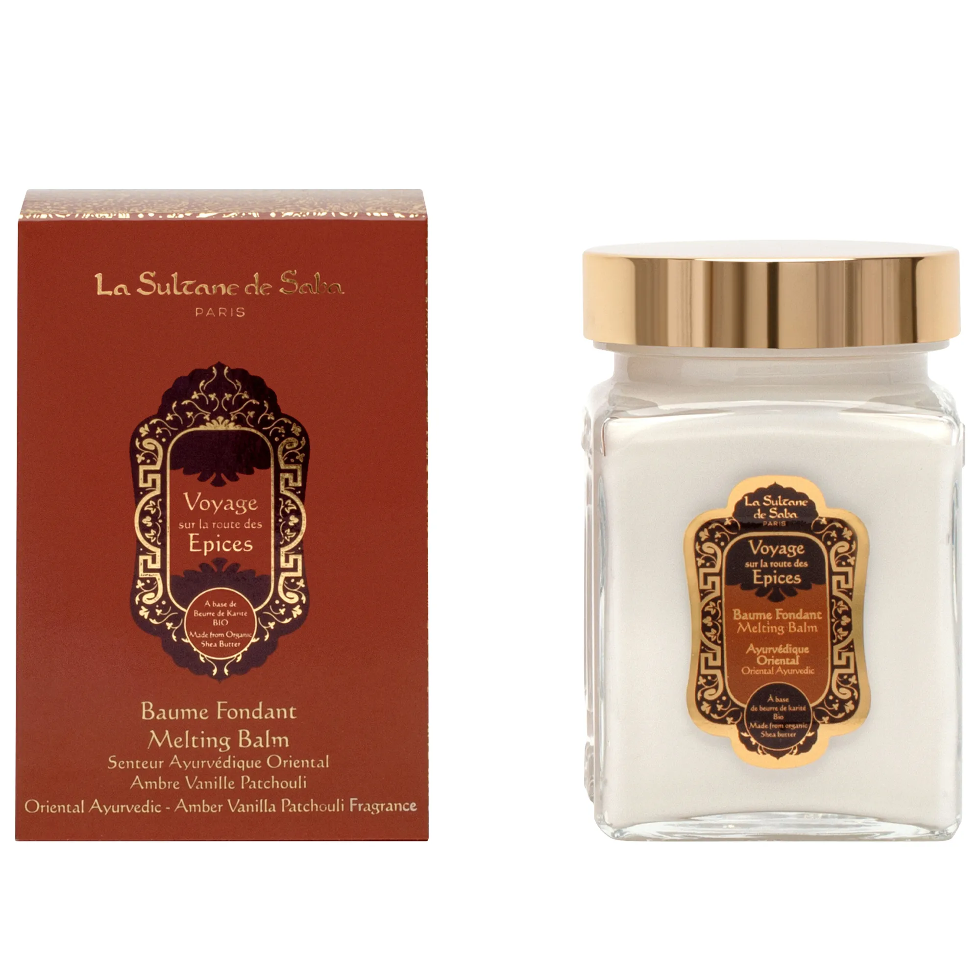 Бальзам для тела амбра, ваниль и пачули