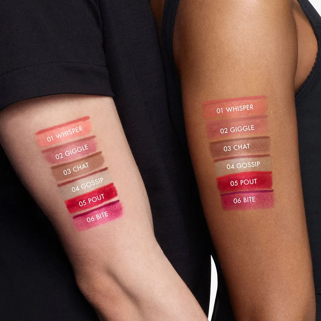 KISS MY GLOSS! Дуэт средств для губ 4D: блеск для губ в стике и карандаш для губ 