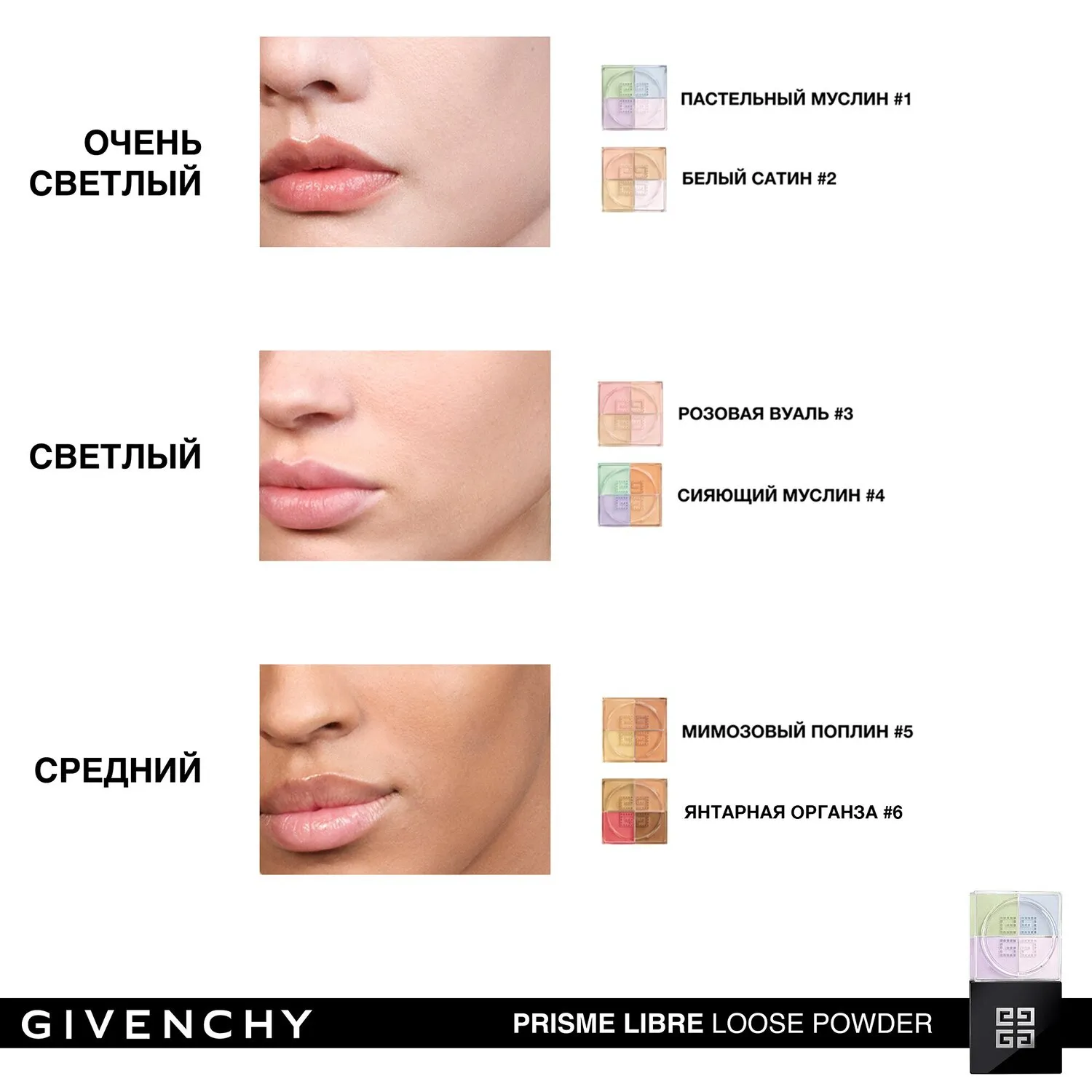 Prisme Libre Loose Powder Рассыпчатая пудра для лица