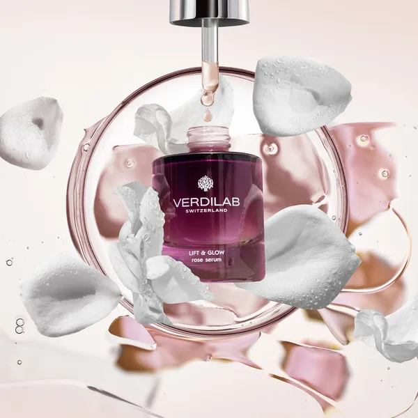 LIFT & GLOW rose serum Сыворотка-лифтинг клеточная с антивозрастным комплексом для упругости и плотности кожи