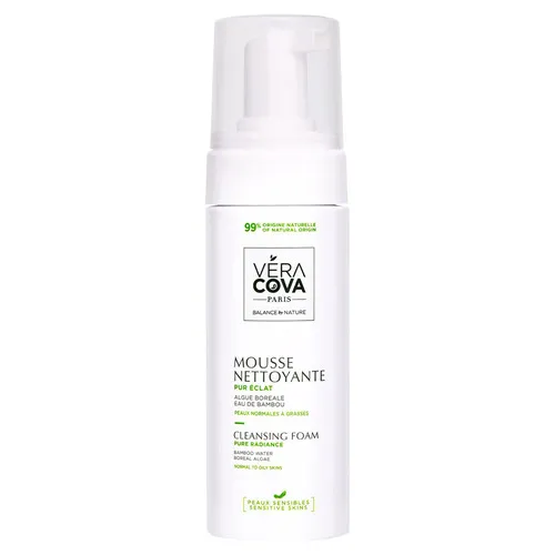 Cleansing Foam Pure Radiance Пенка для умывания сияние с морскими минералами и соком бамбука