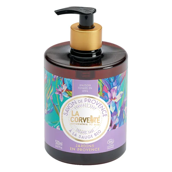 DELICES DE MEDITERRANEE Мыло жидкое ораническое сады прованса