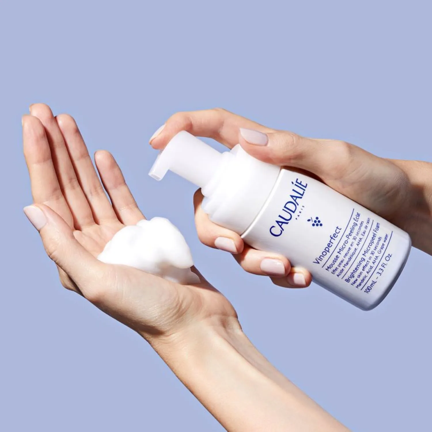 VINOPERFECT Очищающий мусс с эффектом микропилинга