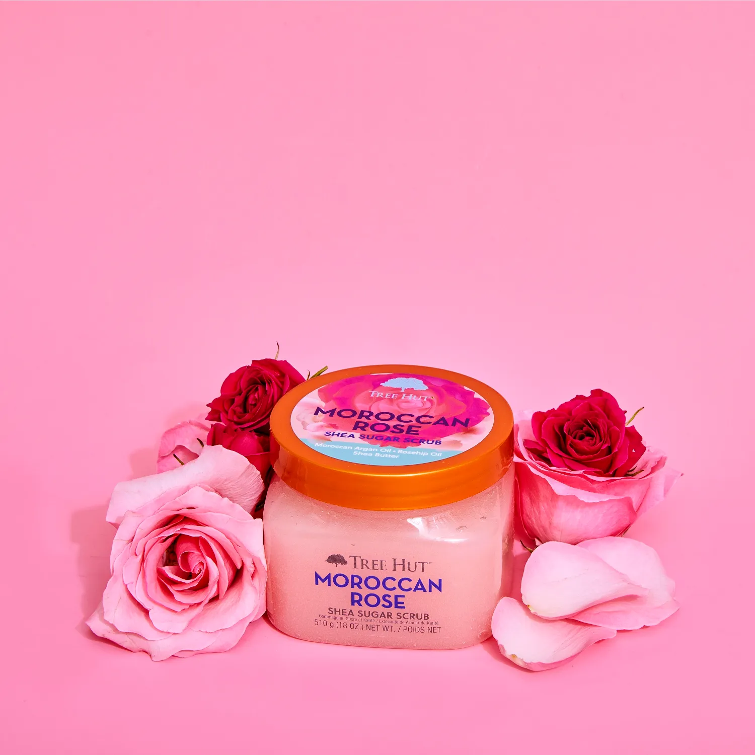 Moroccan Rose Сахарный скраб для тела с ароматом марокканской розы