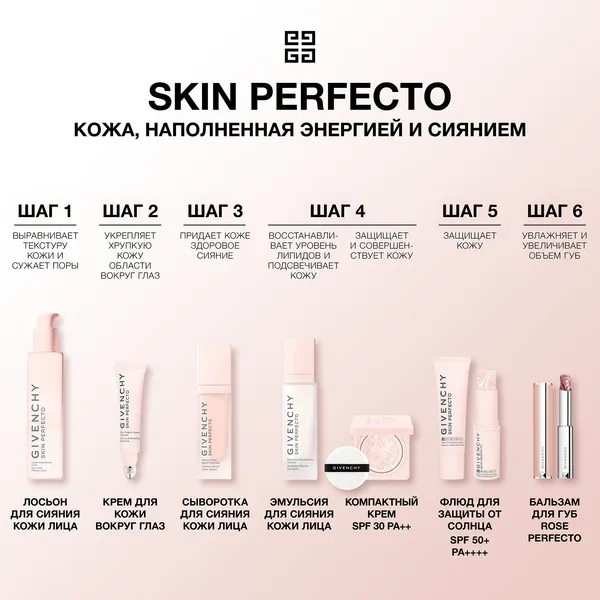 Skin Perfecto Солнцезащитный стик для сияния кожи лица SPF50+/PA ++++