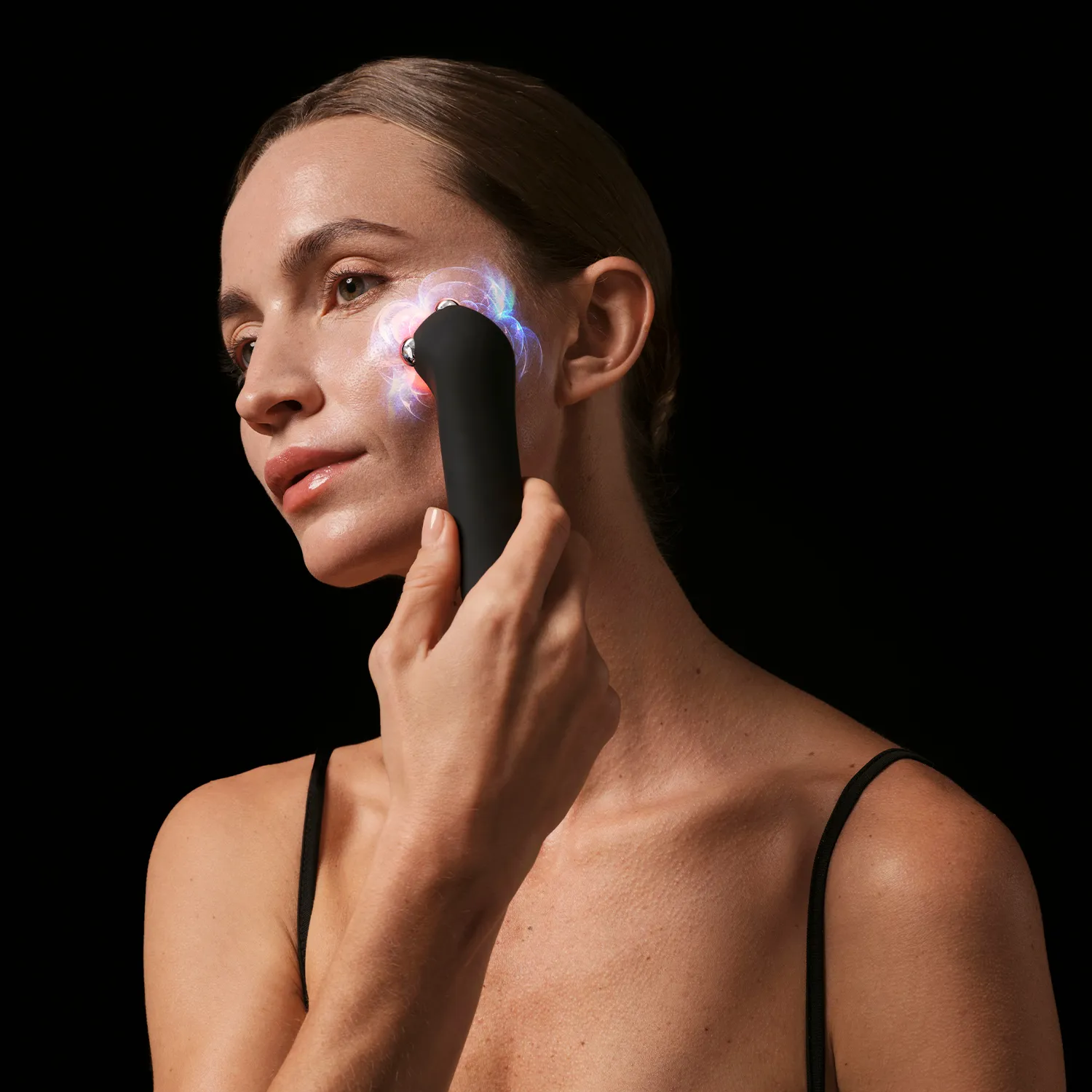 Faq 402 Микротоки для лифтинга и тонуса лица и шеи LED-светом 