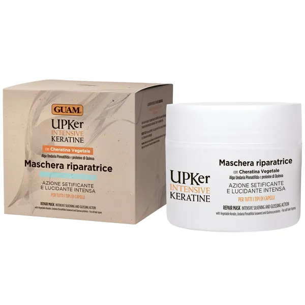 UPKER INTENSIVE KERATINE Маска восстанавливающая с кератином для гладкости волос