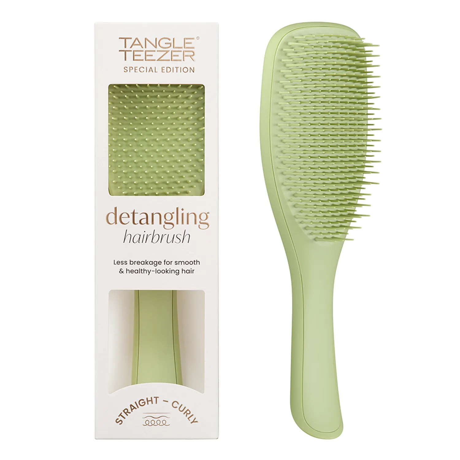 THE ULTIMATE DETANGLER MATTE OLIVE GEEN Расческа