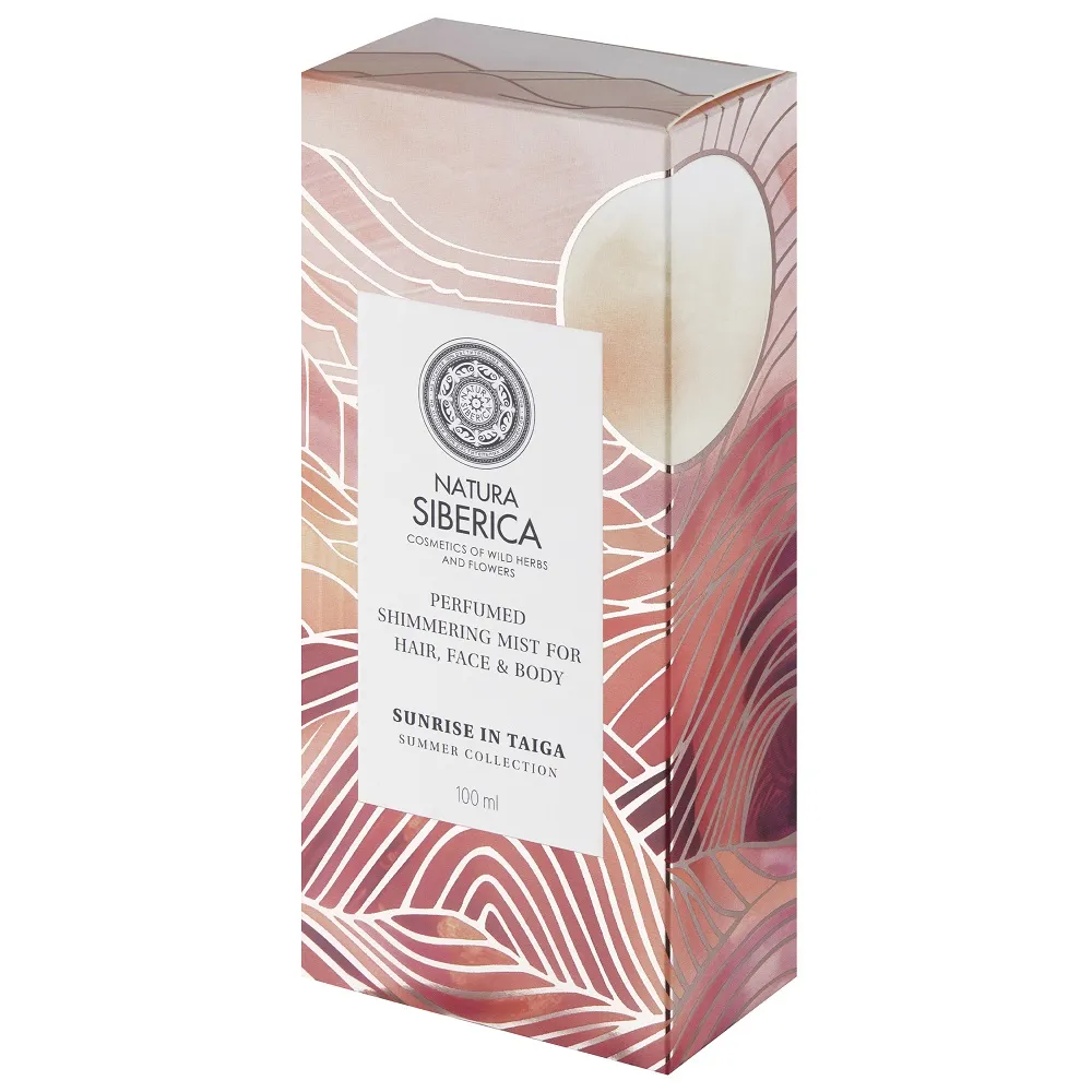 Summer Collection  Увлажняющий парфюмированный мист для волос, лица и тела с перламутровым шиммером