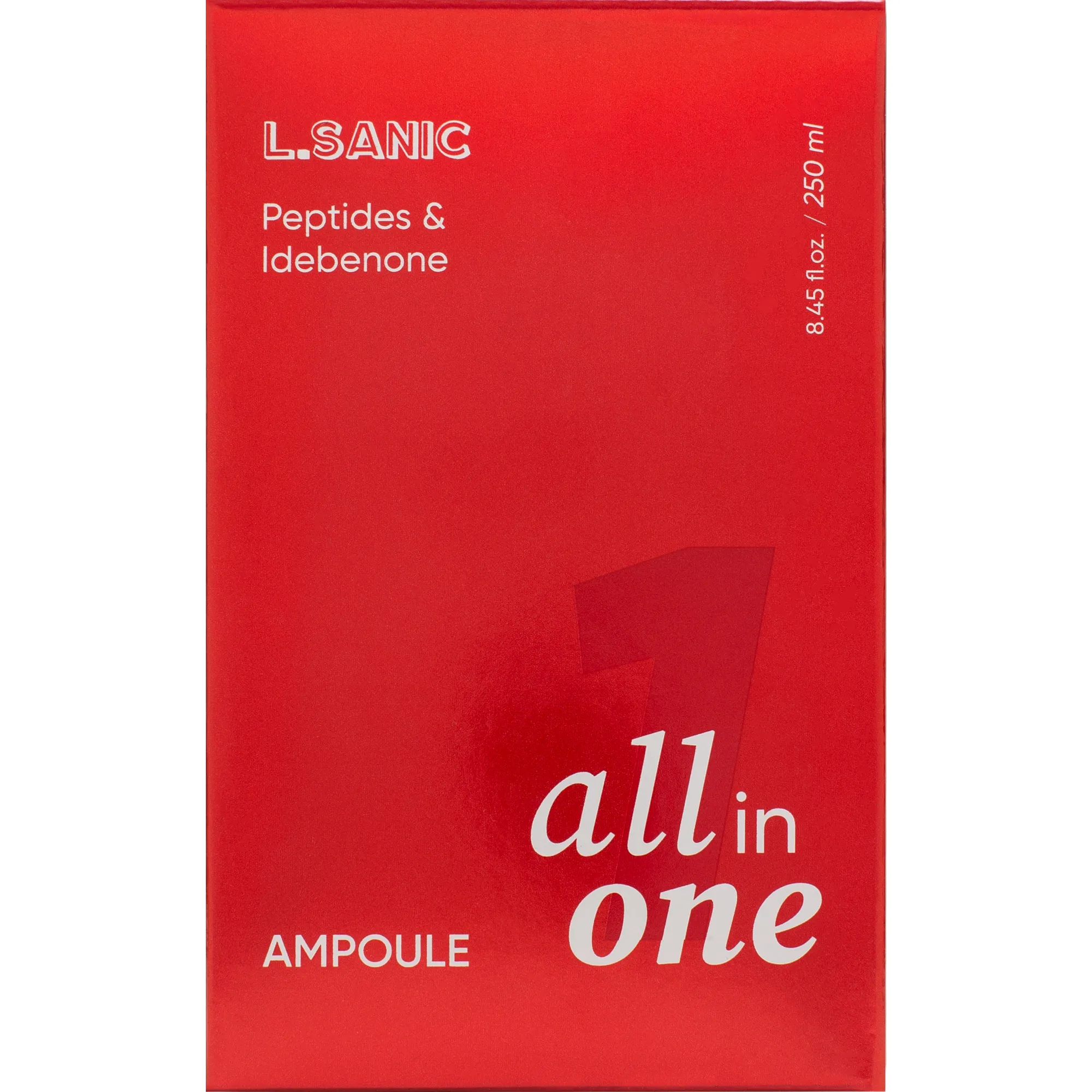 Антивозрастная сыворотка с пептидами и идебеноном 