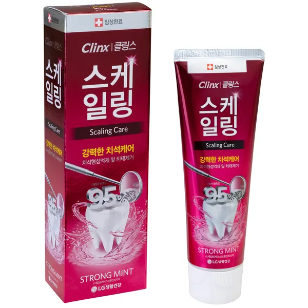 Clinx Strong Mint Зубная паста против образования зубного камня