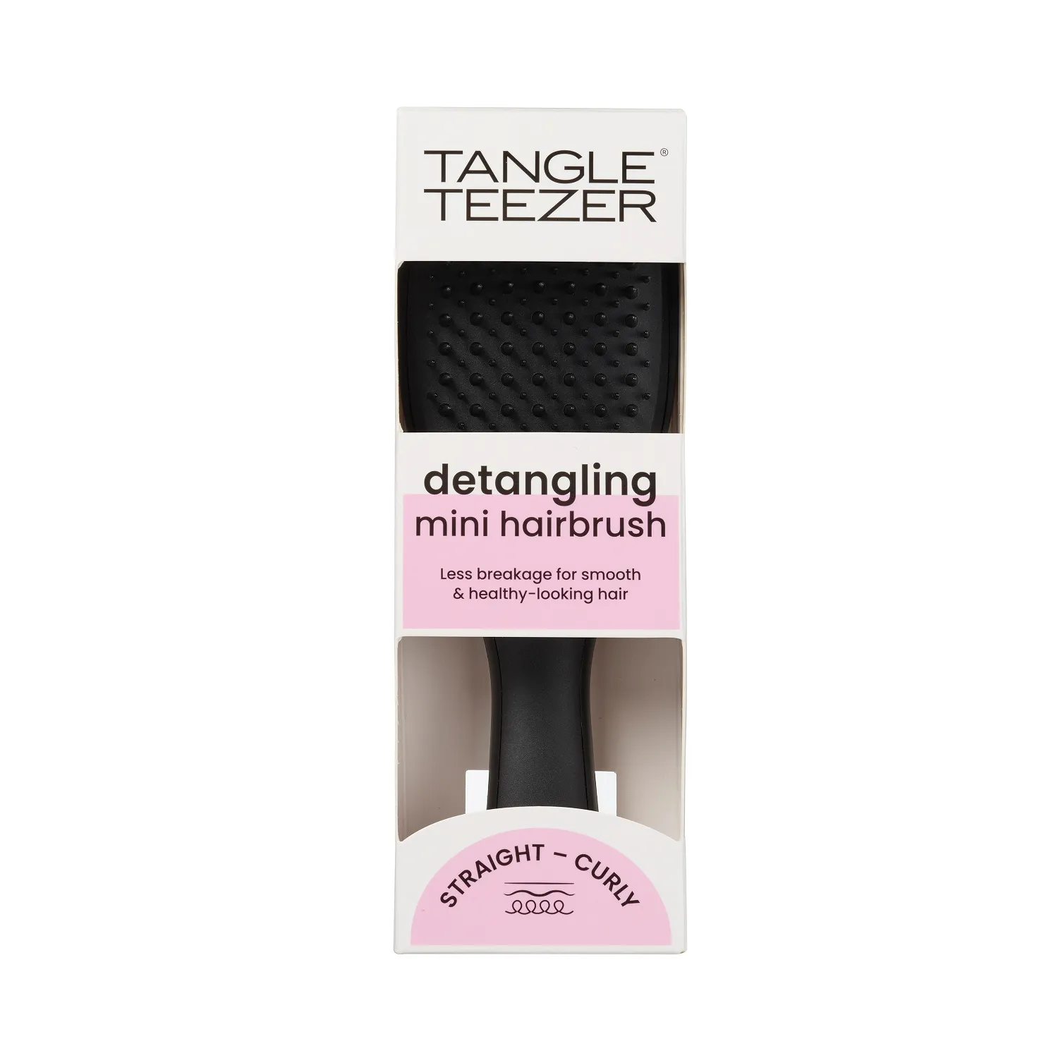 THE ULTIMATE DETANGLER MINI LIQUORICE BLACK Расческа в мини-формате
