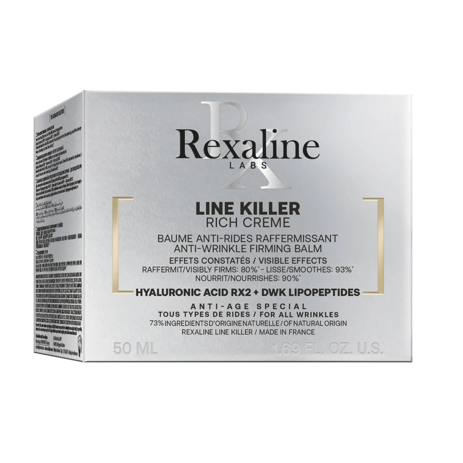 Line Killer Антивозрастной регенерирующий обогащенный крем для лица и шеи