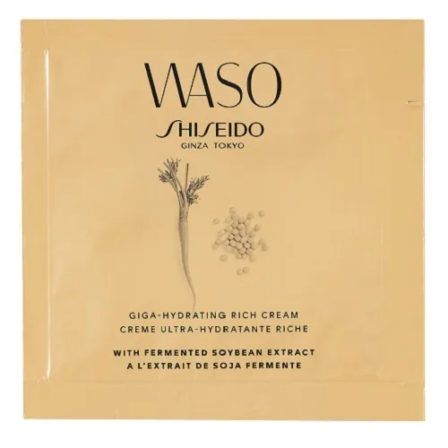 SHISEIDO WASO Обогащенный гига-увлажняющий крем, образец, 1 мл