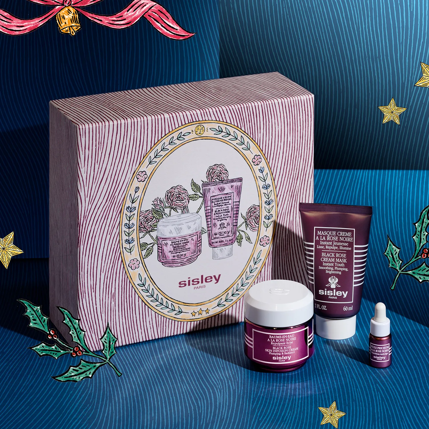 Black Rose Duo Fee Greening Gift Set Набор средств с экстрактом черной розы