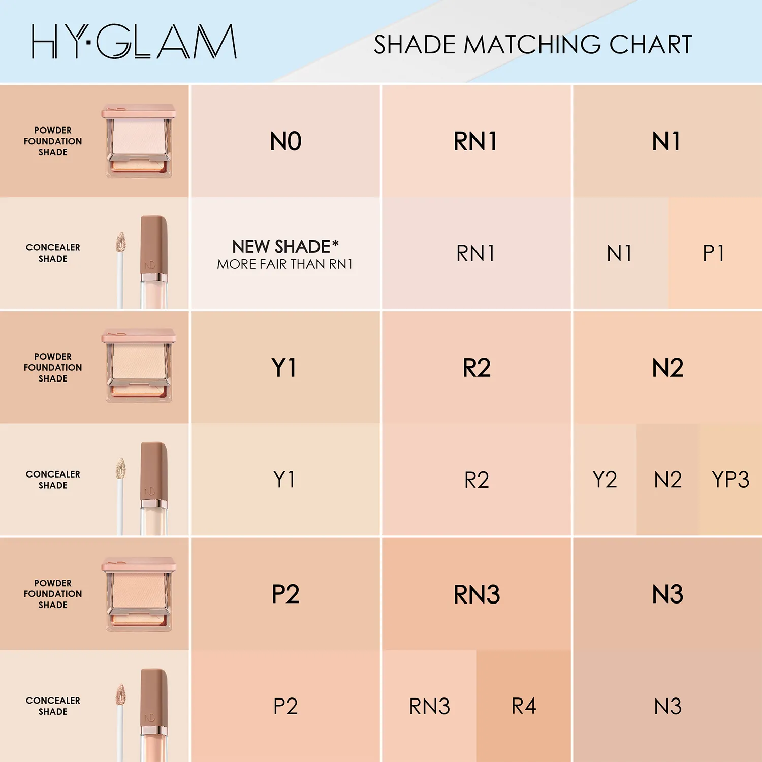 HY-GLAM POWDER FOUNDATION Компактная тональная основа