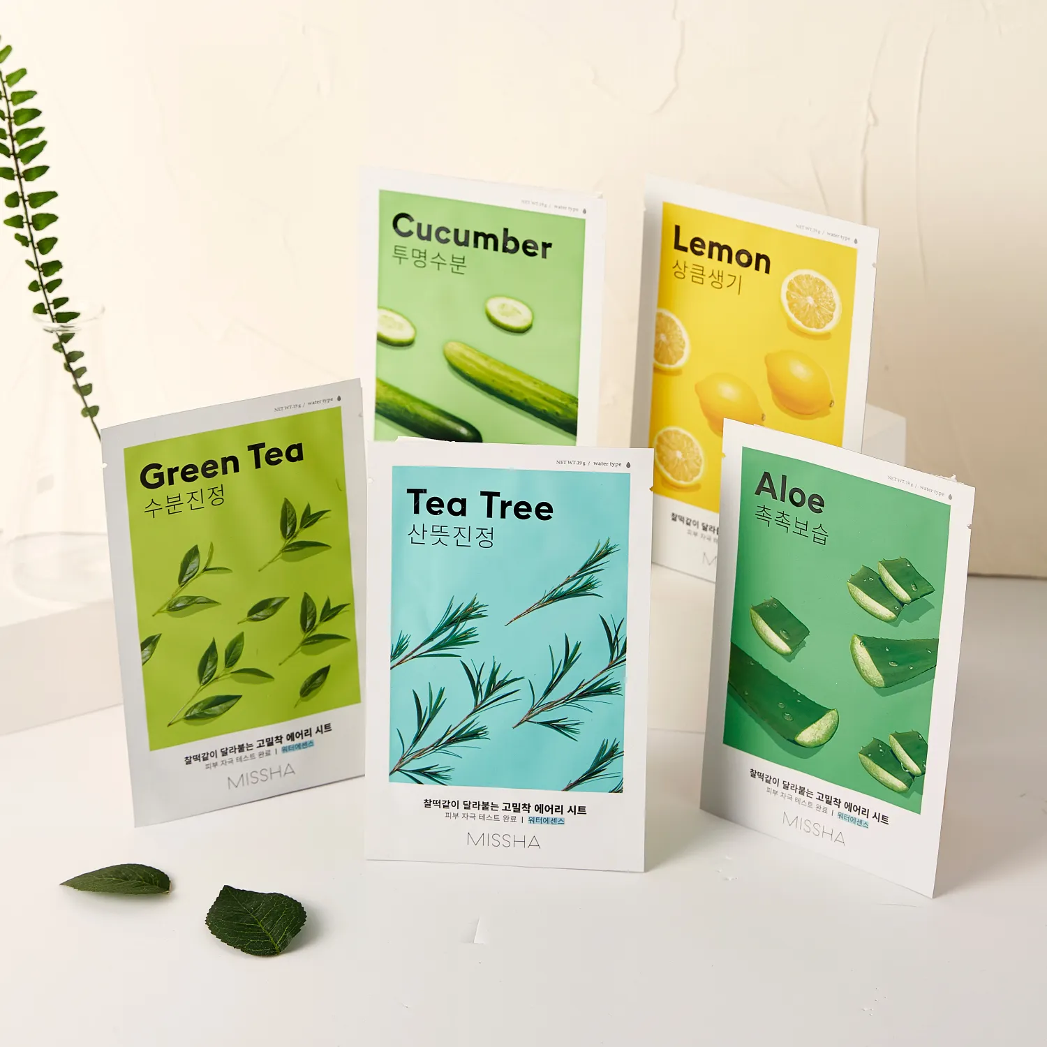 Airy Fit Маска тканевая увлажняющая с экстрактом огурца для сухой кожи