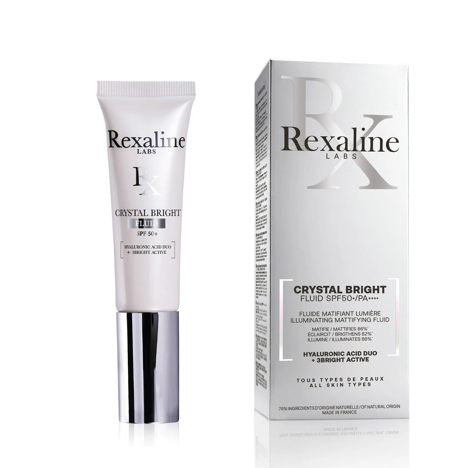 Crystal Bright Флюид для сияния кожи лица SPF50+