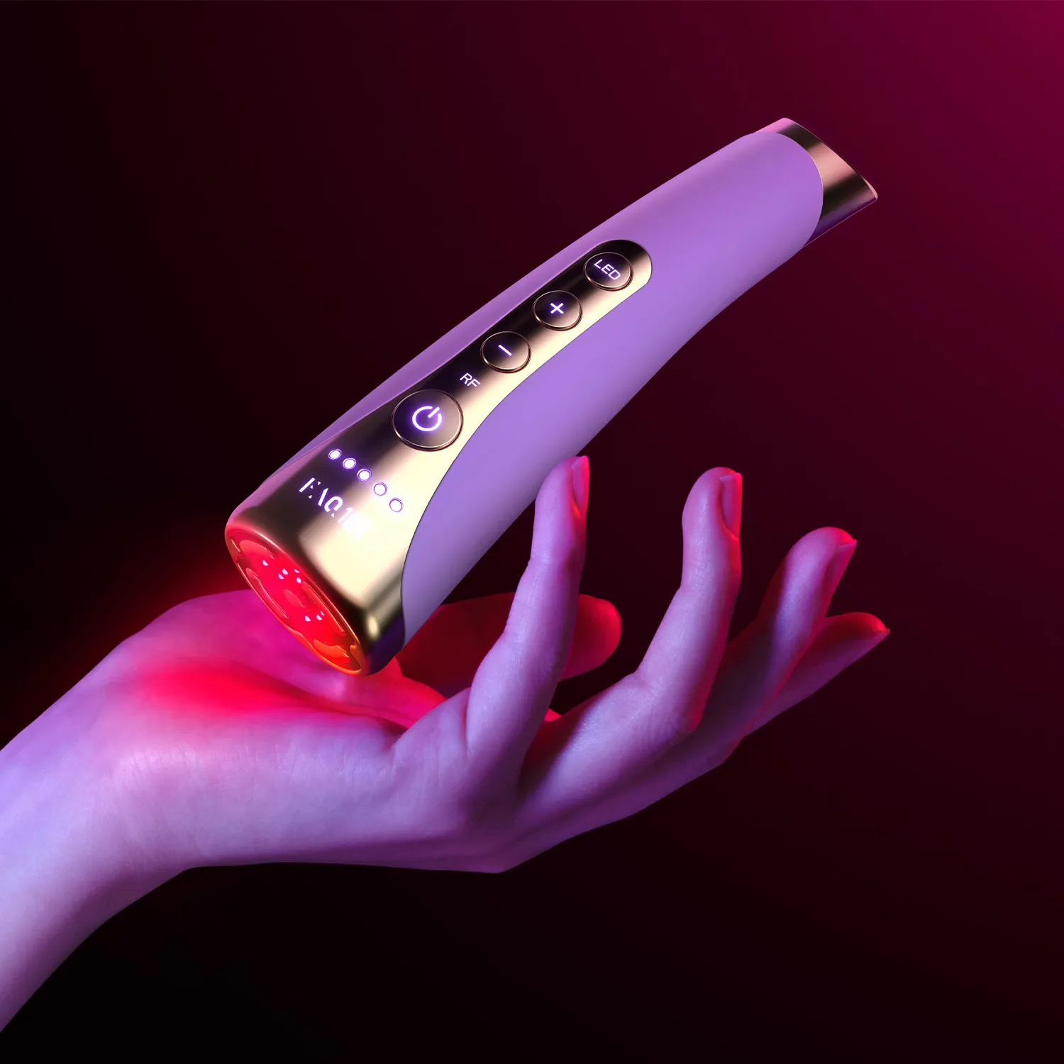 Rf и Led-Терапия Faq 101 Массажер для обновления и омоложения кожи 