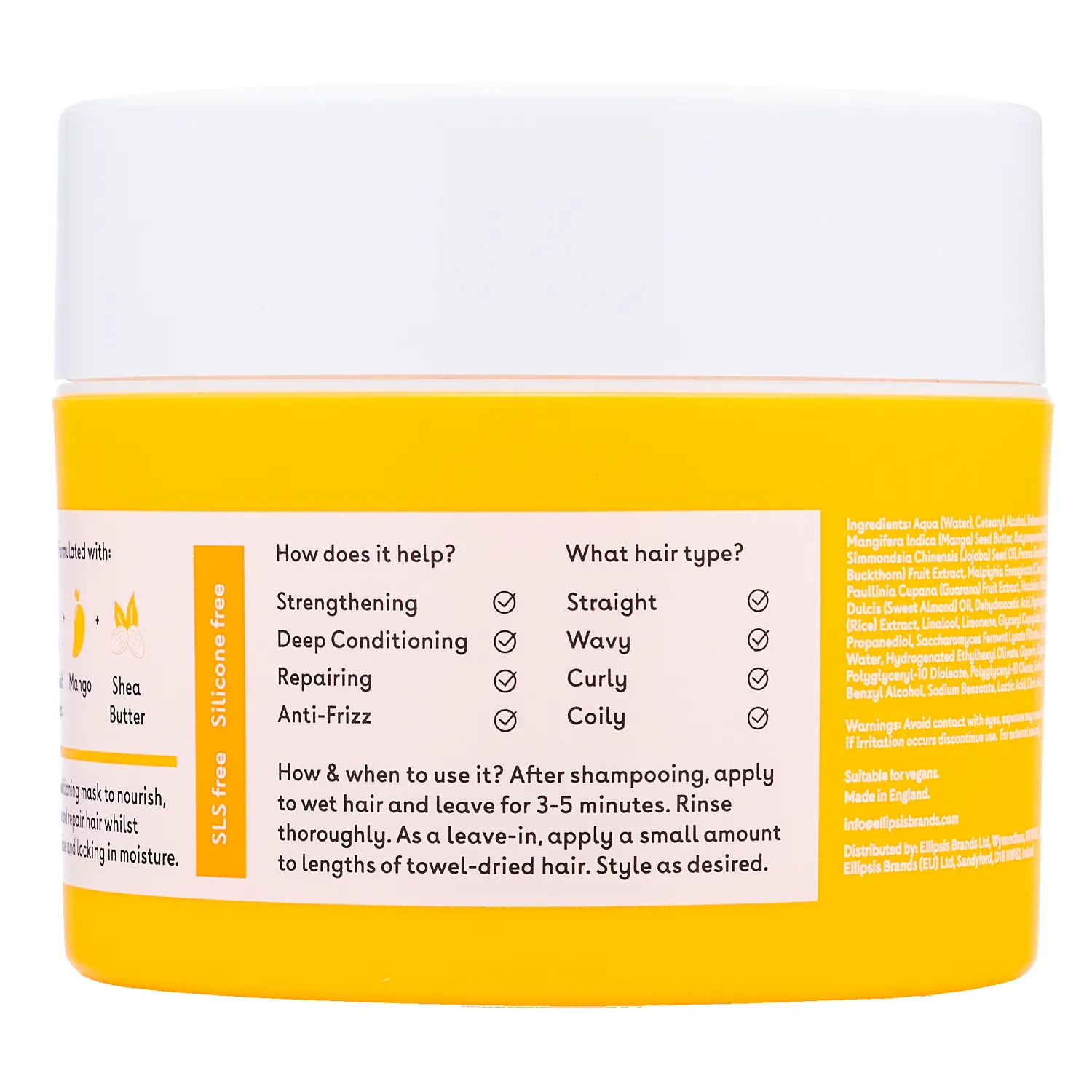 Intense Hydration Hair Mask Увлажняющая маска для волос 