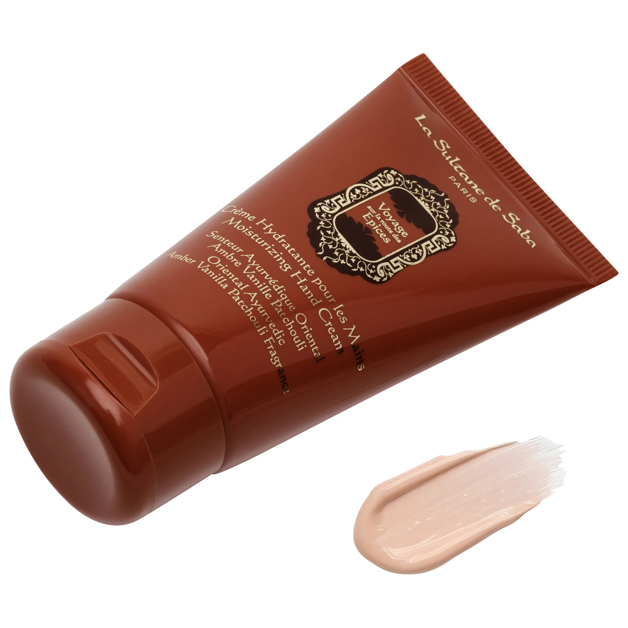 Крем для рук  амбра, ваниль и пачули