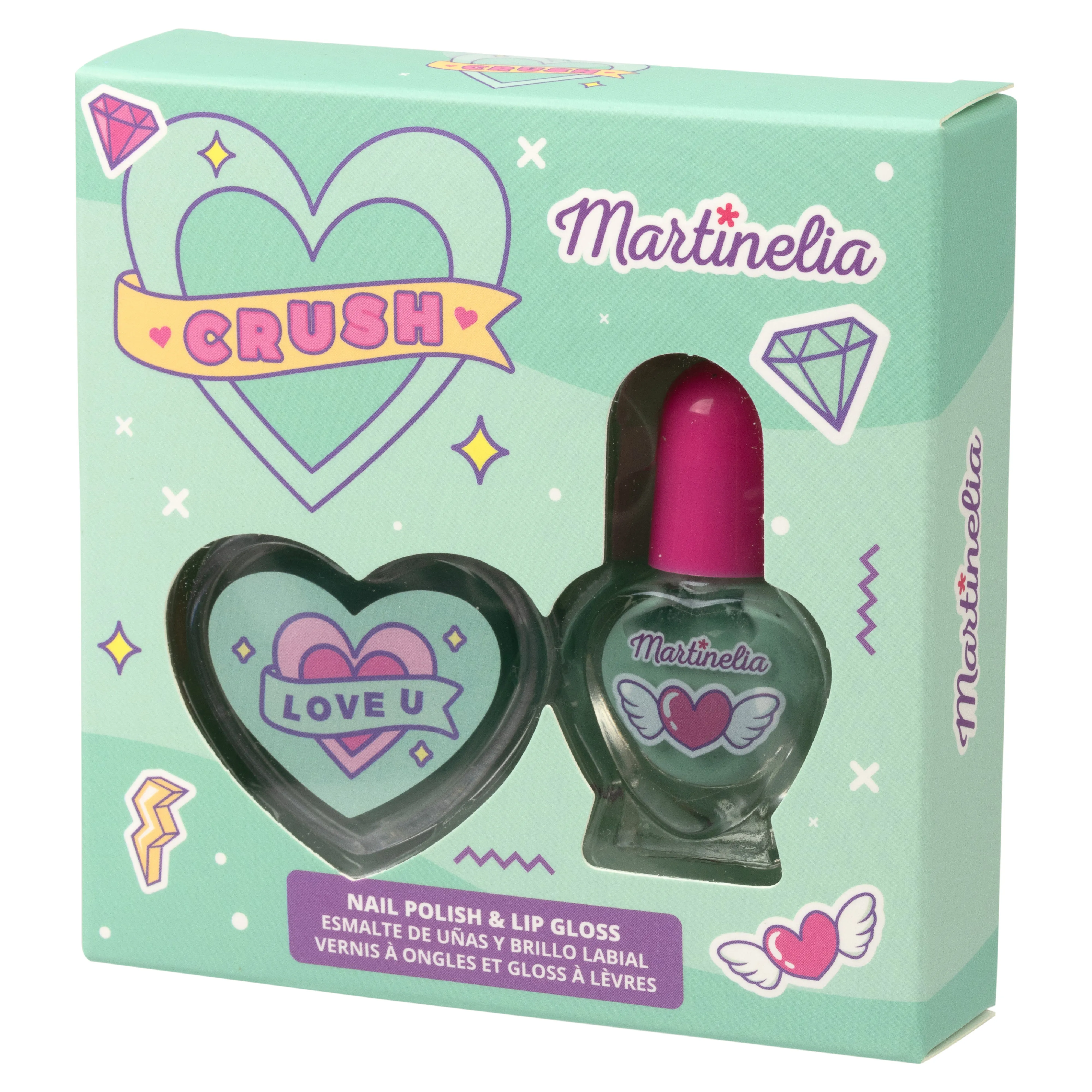 Мини набор зеленый краш