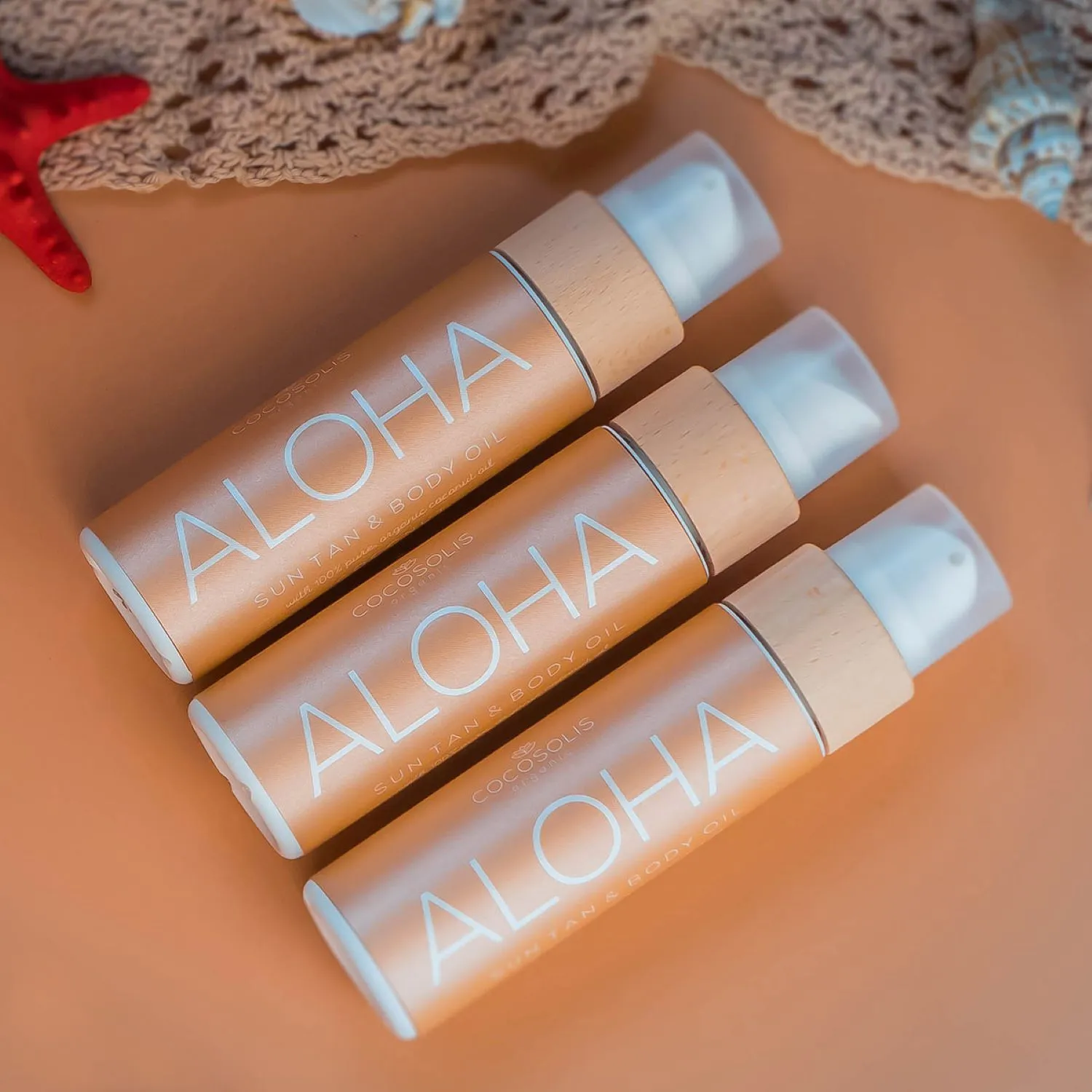 ALOHA SUNTAN & BODY OIL Масло для загара с ароматом кокоса