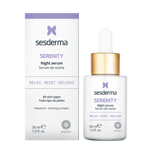 SERENITY Night serum Сыворотка ночная липосомальная