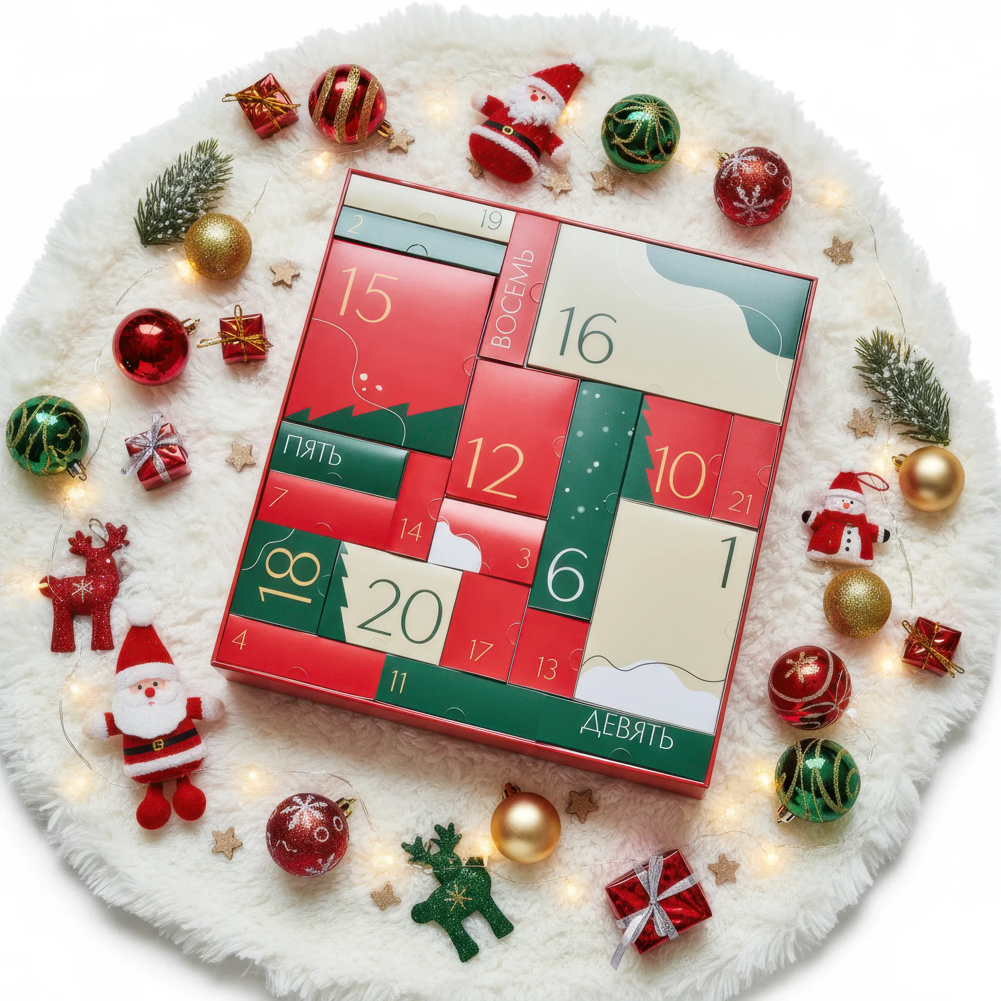 Новогодний адвент календарь ЕЛЬ ДЕ БОТЭ 2026