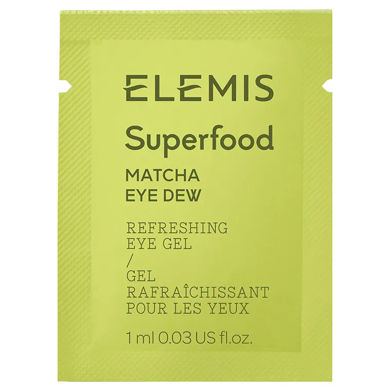 ELEMIS SUPERFOOD Гель Освежающий для Век Матча Образец 1 мл САШЕ ELEMIS SUPERFOOD Гель Освежающий для Век Матча Образец 1 мл САШЕ