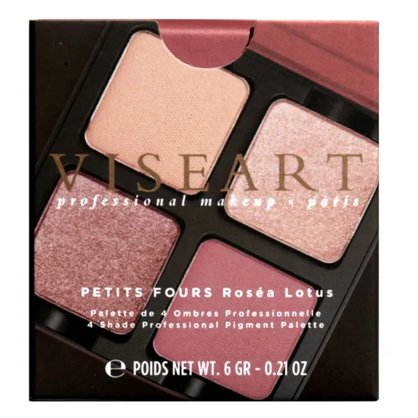 Rosea Lotus Petit Fours Палетка теней 4 цветов