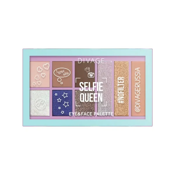 Selfie Queen Мультифункционая палетка для лица