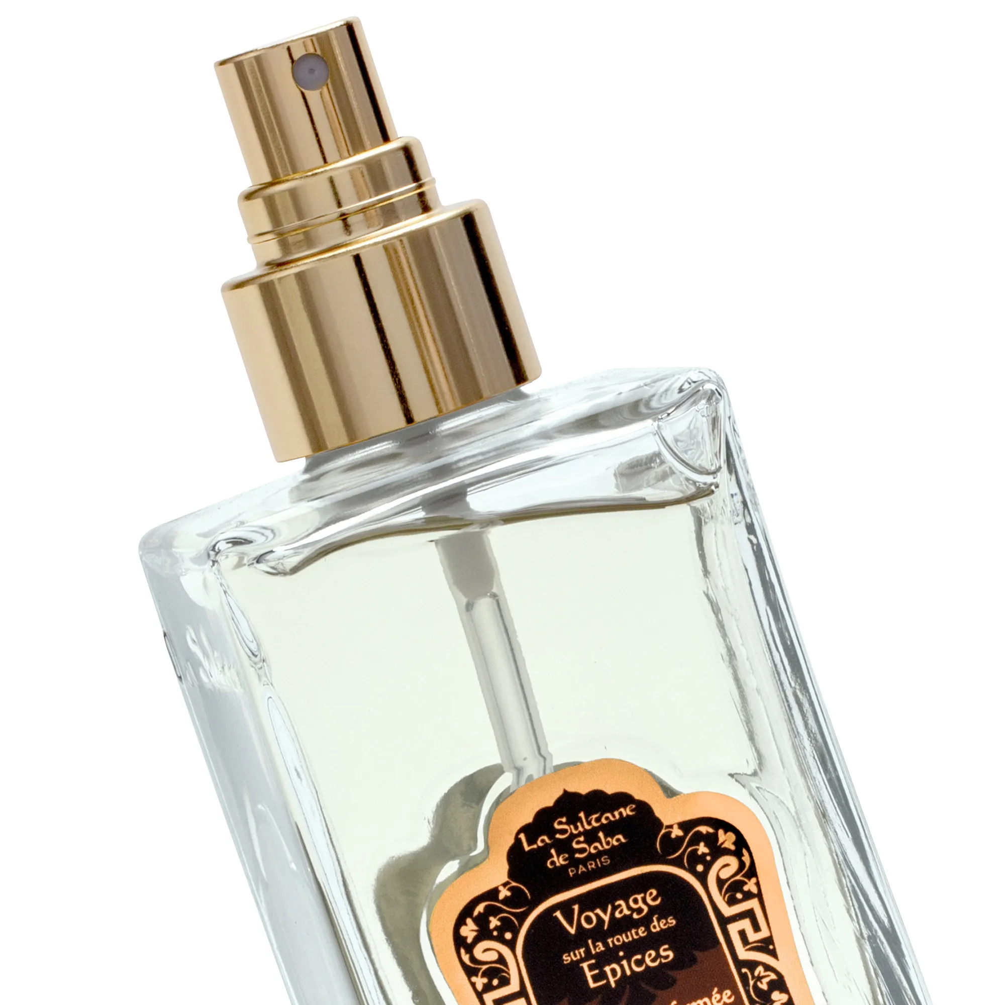 Парфюмированный увлажняющий спрей для тела амбра, ваниль и пачули