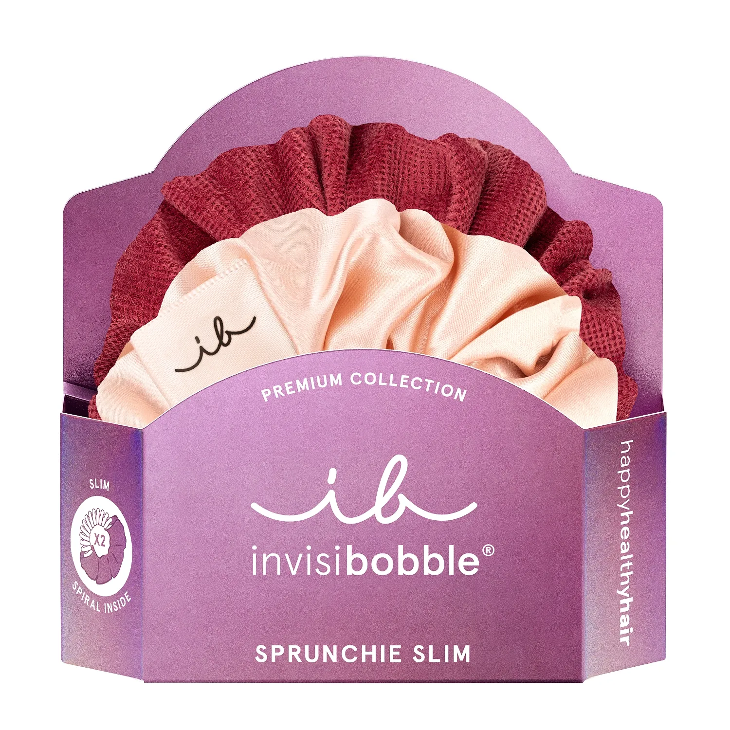 Sprunchie Slim Premium You make me blush Резинка-браслет для волос