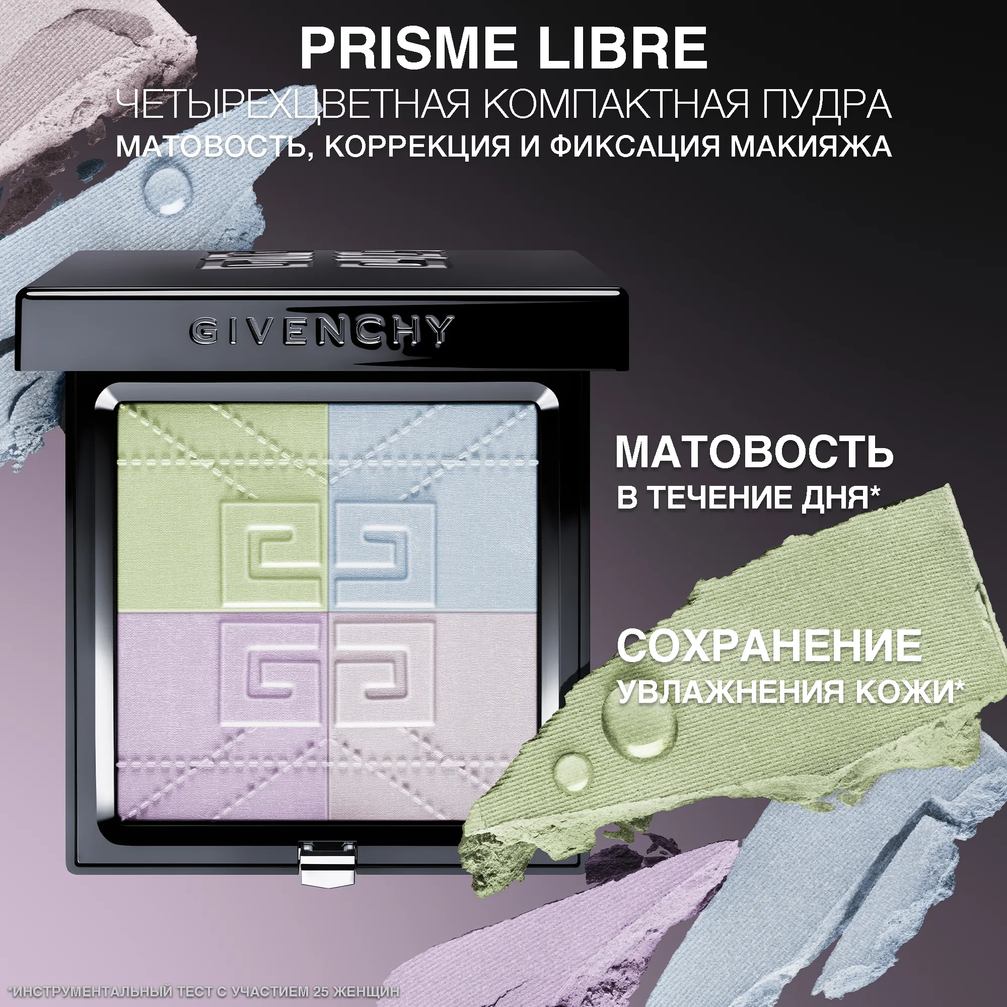 Prisme Libre Pressed Powder Матирующая компактная пудра для лица