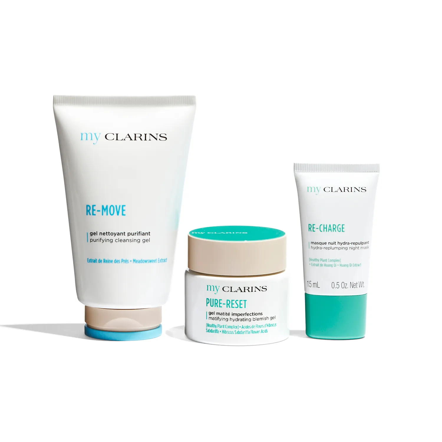 My Clarins Программа ежедневного ухода для жирной и комбинированной кожи