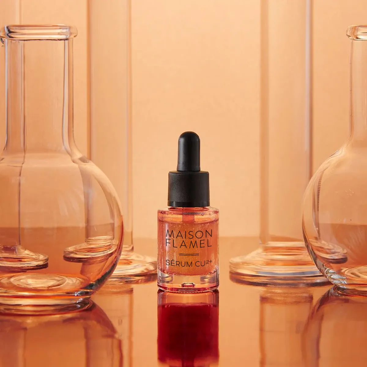 SKIN CARE SERUM CU2+ Сыворотка для лица против морщин с эффектом лифтинга
