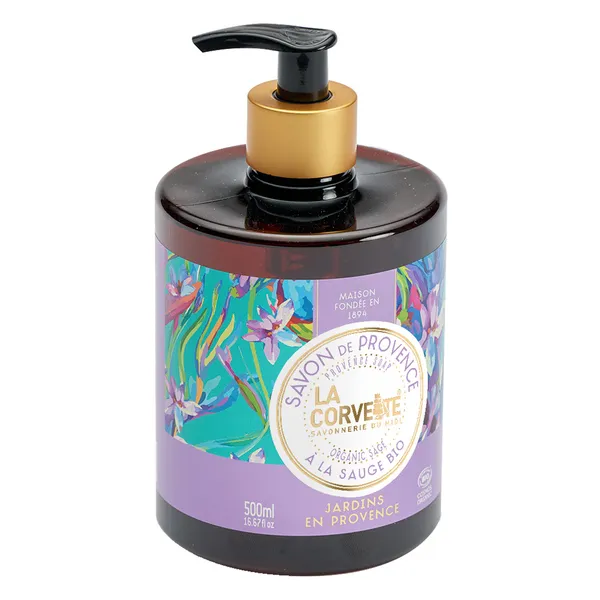 DELICES DE MEDITERRANEE Мыло жидкое ораническое сады прованса