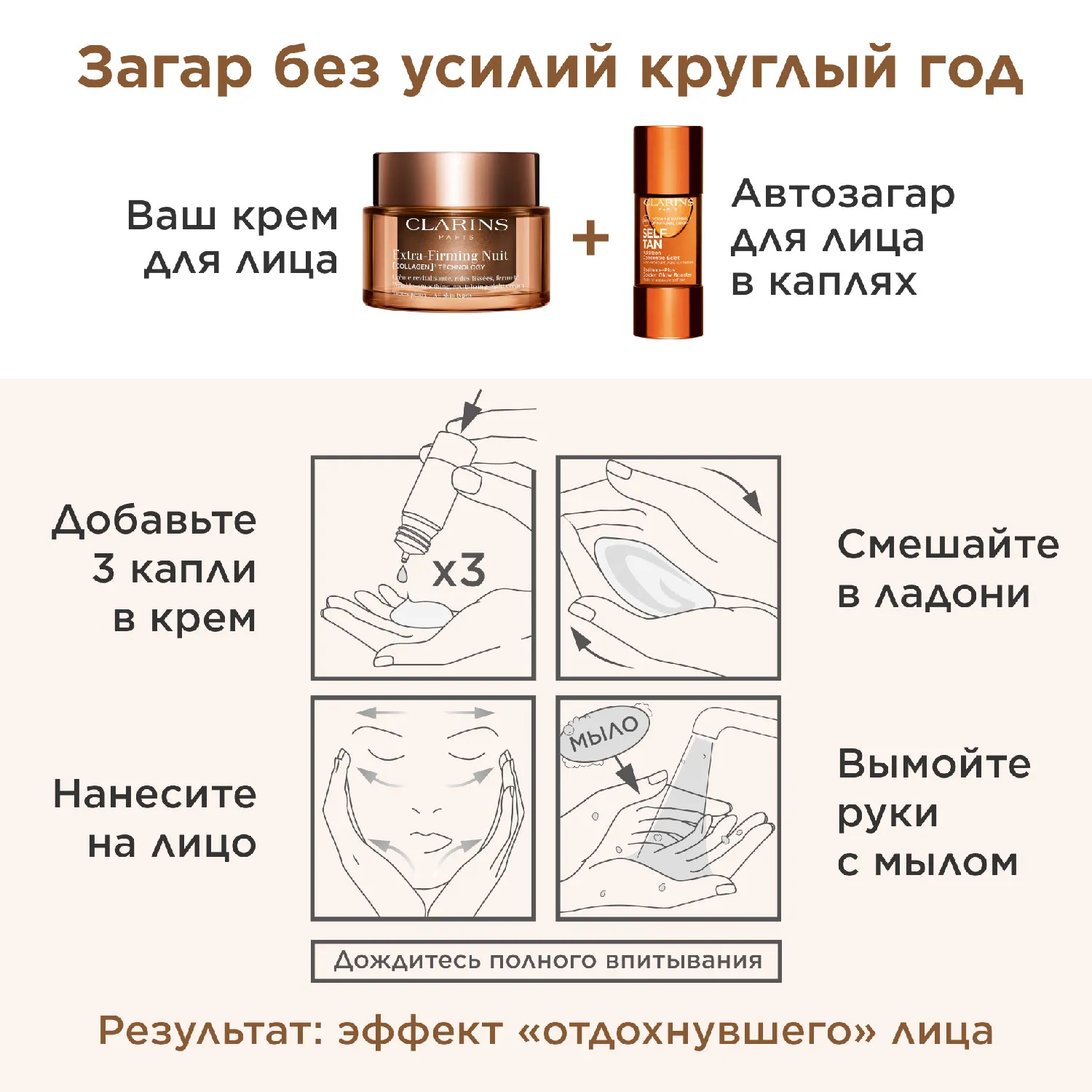 Extra-Firming Регенерирующий ночной крем для лица для любого типа кожи