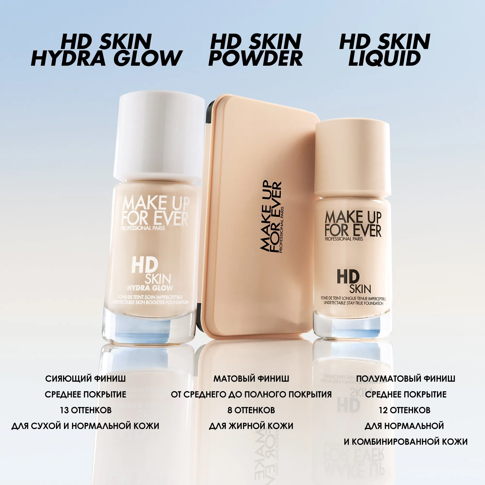 HD SKIN HYDRA GLOW Тональный крем HD SKIN HYDRA GLOW Тональный крем