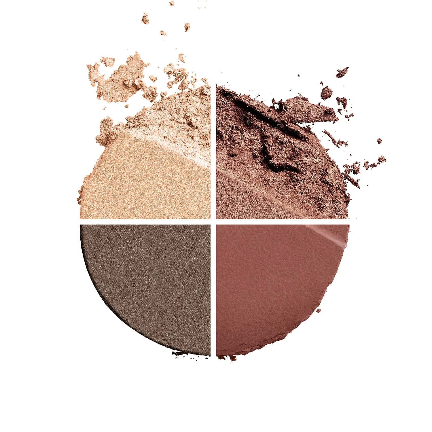 Ombre 4 Couleurs Четырехцветные тени для век