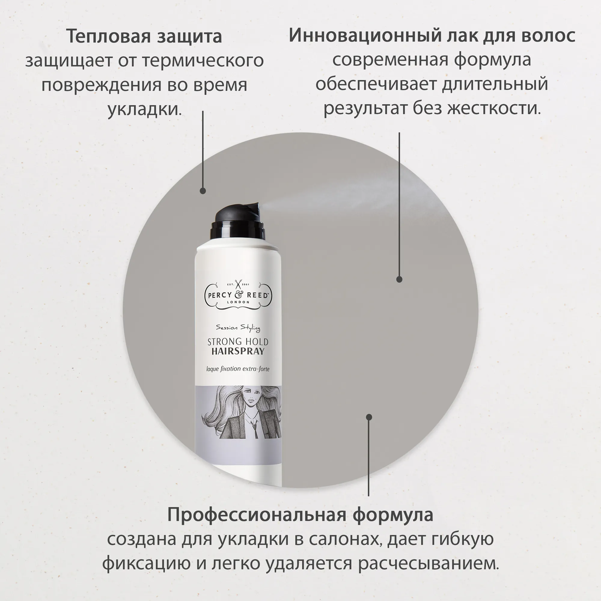 HAIR CARE SESSION STYLING Лак для волос для супер-фиксации