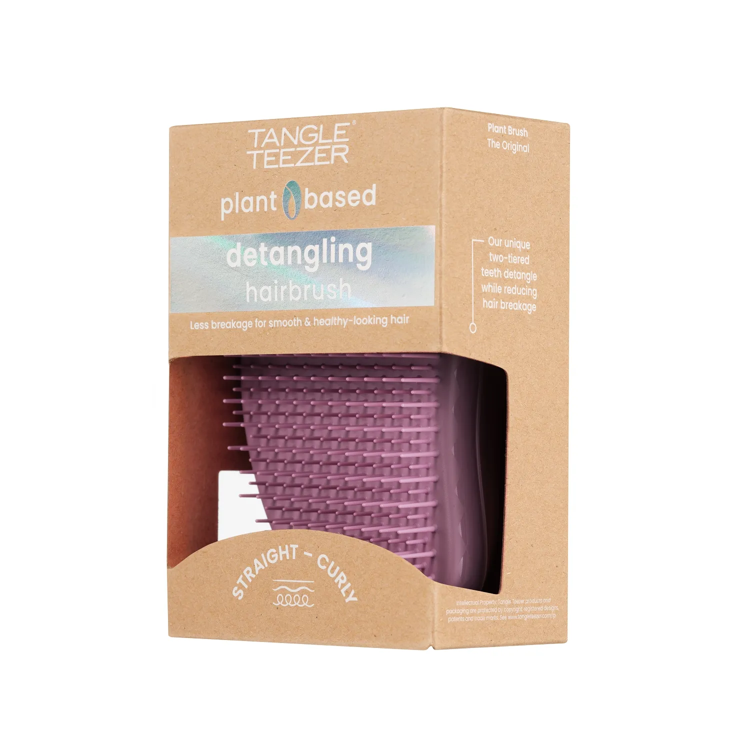 Расческа The Original Plant Brush Earthy Purple