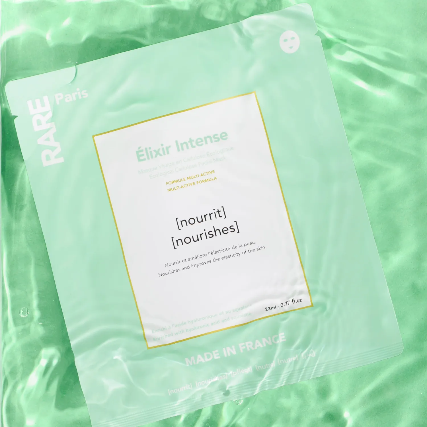 Élixir intense Питательная тканевая маска для лица