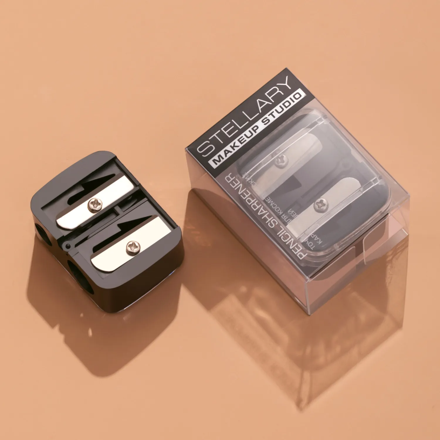 Pencil sharpener Точилка для косметических карандашей двойная