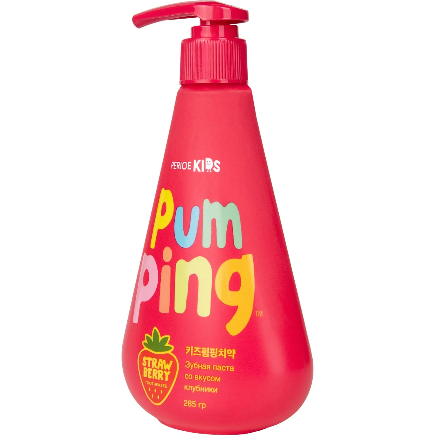 Pumping Детская зубная паста с клубникой