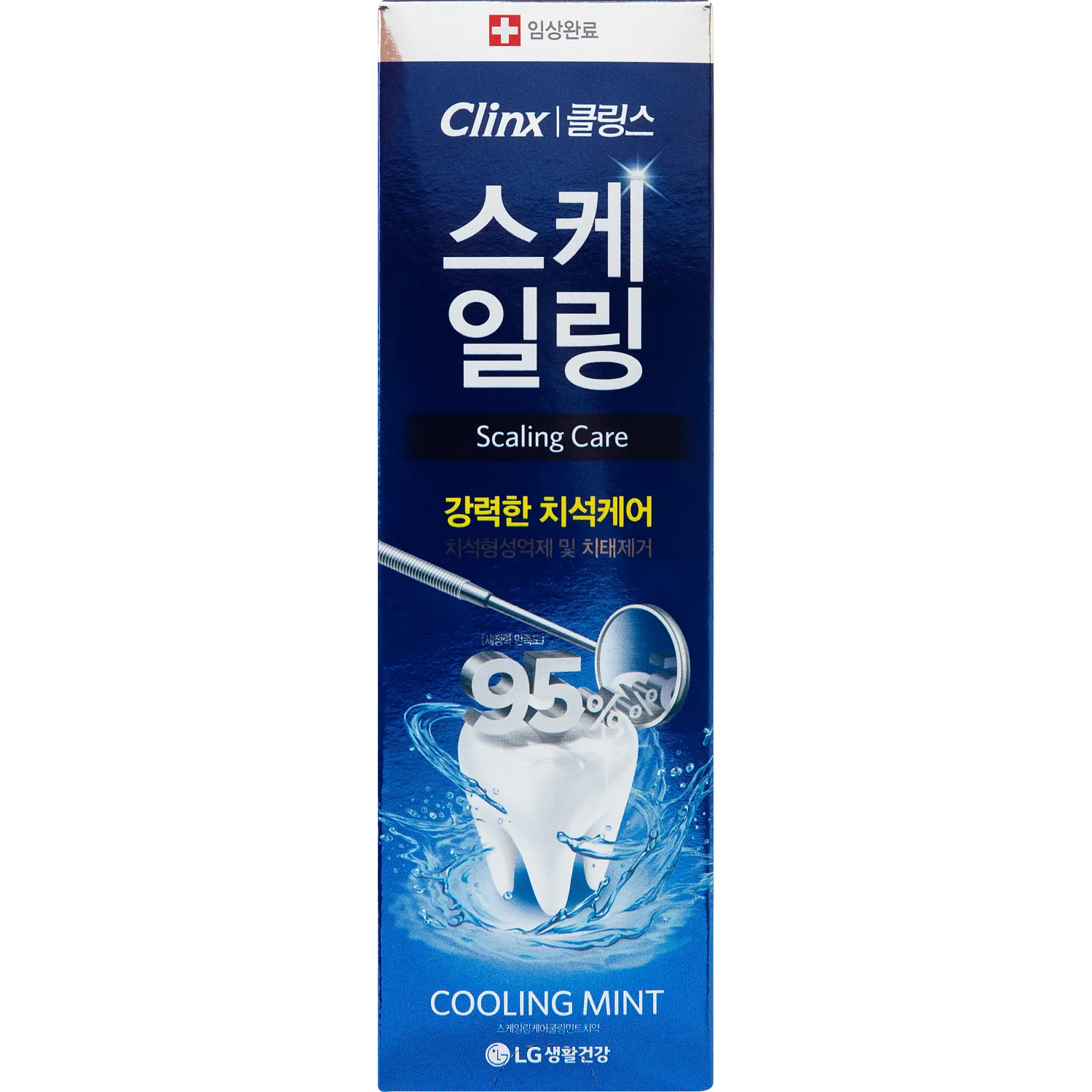 Clinx Cooling Mint Зубная паста против образования зубного камня